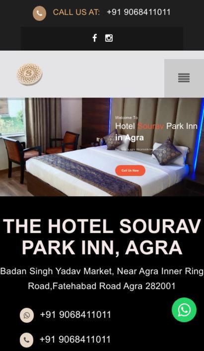 Hotel Sourav Park Inn Agra Agra  Exterior foto